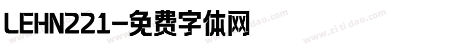 LEHN221字体转换