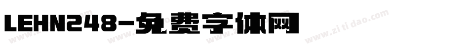 LEHN248字体转换