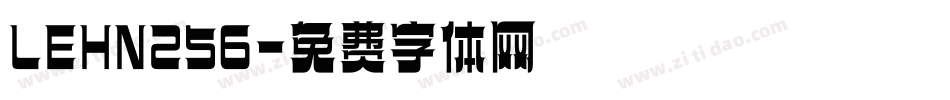 LEHN256字体转换