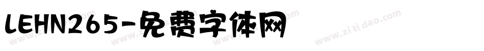 LEHN265字体转换
