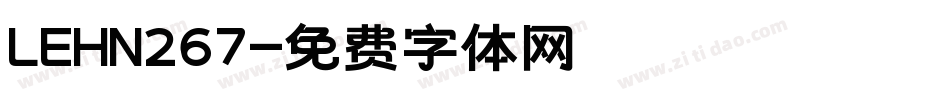 LEHN267字体转换