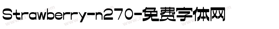 Strawberry-n270字体转换