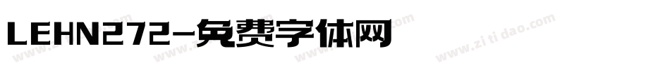 LEHN272字体转换