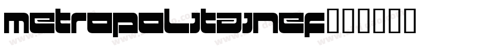MetropolitainEF字体转换