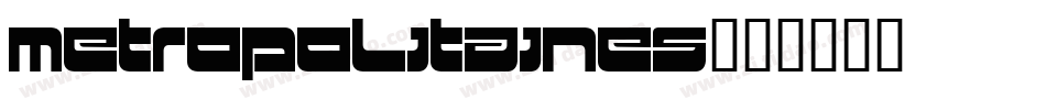 Metropolitaines字体转换