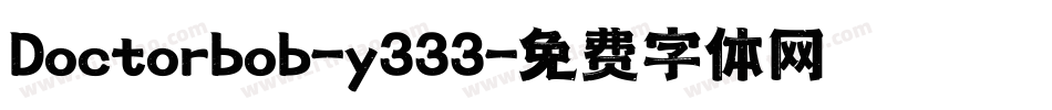 Doctorbob-y333字体转换