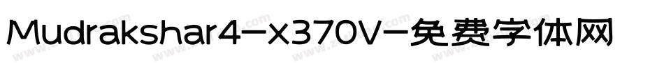 Mudrakshar4-x370V字体转换