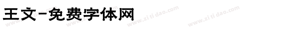 王文字体转换