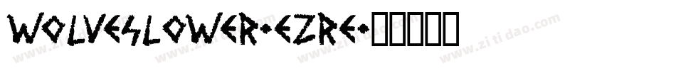 WolvesLower-eZre字体转换