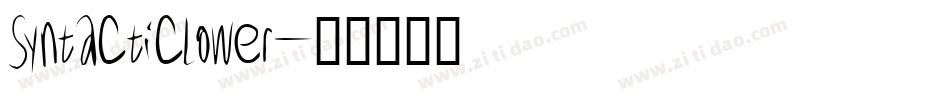 SyntacticLower字体转换