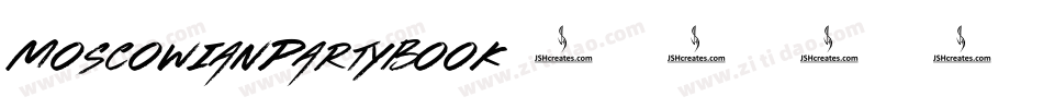 MoscowianPartyBook字体转换