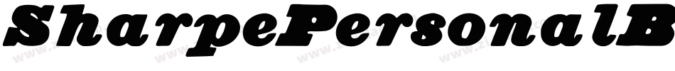 SharpePersonalBlackItalic-MjmP字体转换 SharpePersonalBlackItalic-MjmP字体转换
