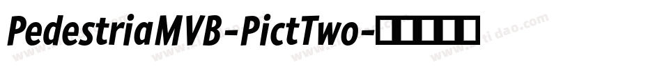 PedestriaMVB-PictTwo字体转换