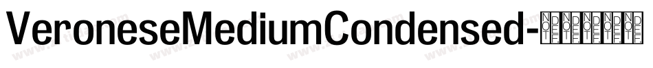 VeroneseMediumCondensed字体转换