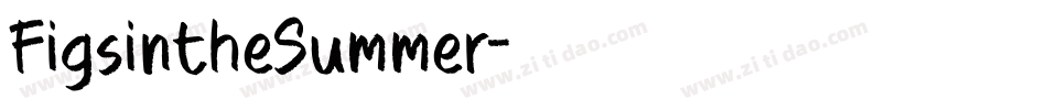 FigsintheSummer字体转换