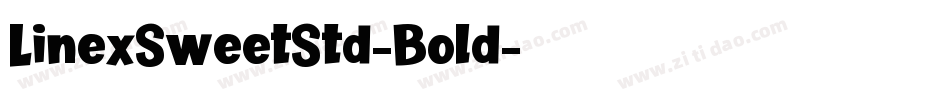 LinexSweetStd-Bold字体转换