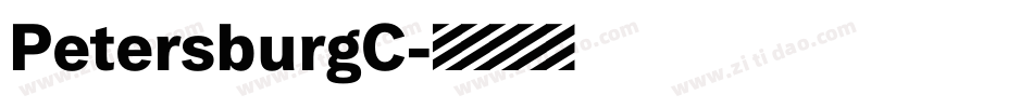 PetersburgC字体转换