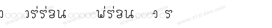 AldivaroRoundedDemoRounded-ALRaM字体转换