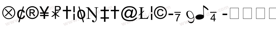 XCryptionItalic-7gj4字体转换