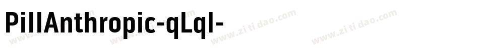 PillAnthropic-qLql字体转换