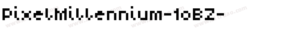 PixelMillennium-1oBZ字体转换