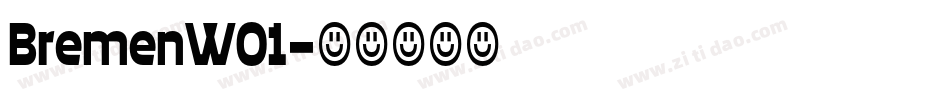 BremenW01字体转换