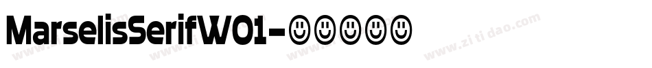 MarselisSerifW01字体转换
