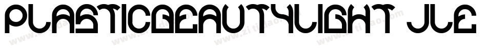 PlasticBeautyLight-JlE7字体转换