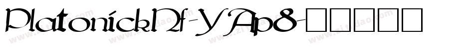 PlatonickNf-YAp8字体转换
