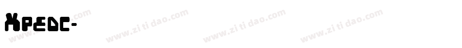 Xpedc字体转换