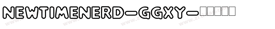NewTimeNerd-ggxY字体转换