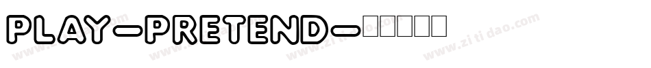 Play-Pretend字体转换
