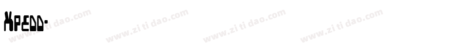 Xpedd字体转换
