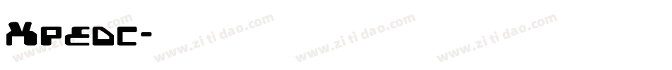 Xpedc字体转换