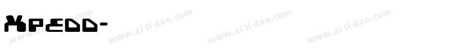 Xpedd字体转换
