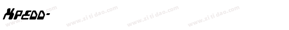 Xpedd字体转换