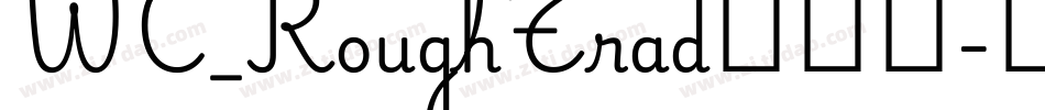 WC_RoughTrad生成器字体转换