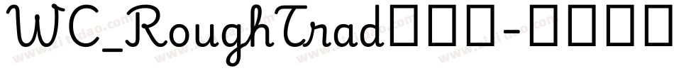 WC_RoughTrad转换器字体转换