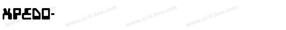 XPEDO字体转换