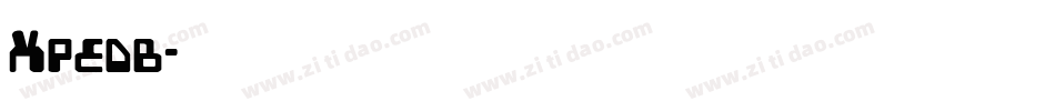 Xpedb字体转换