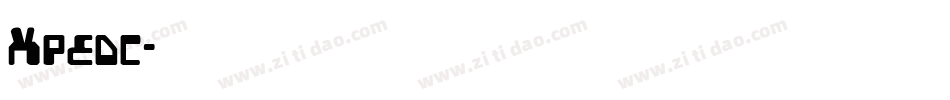 Xpedc字体转换