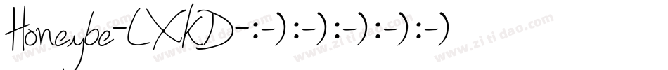 Honeybe-LXKD字体转换