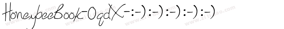 HoneybeeBook-0qdX字体转换