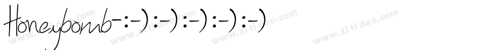 Honeybomb字体转换