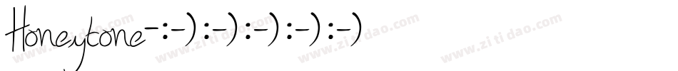 Honeytone字体转换