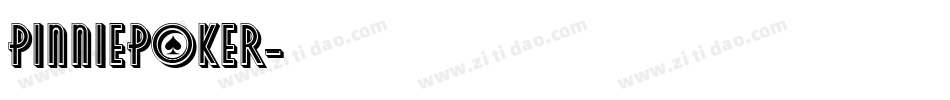 Pinniepoker字体转换