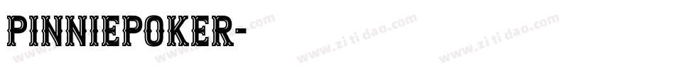 Pinniepoker字体转换