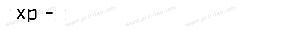 怎么设置xp字体字体转换