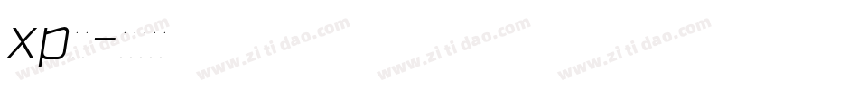 xp宋体字体转换