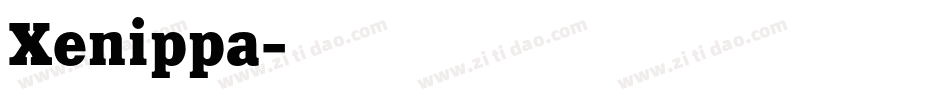 Xenippa字体转换